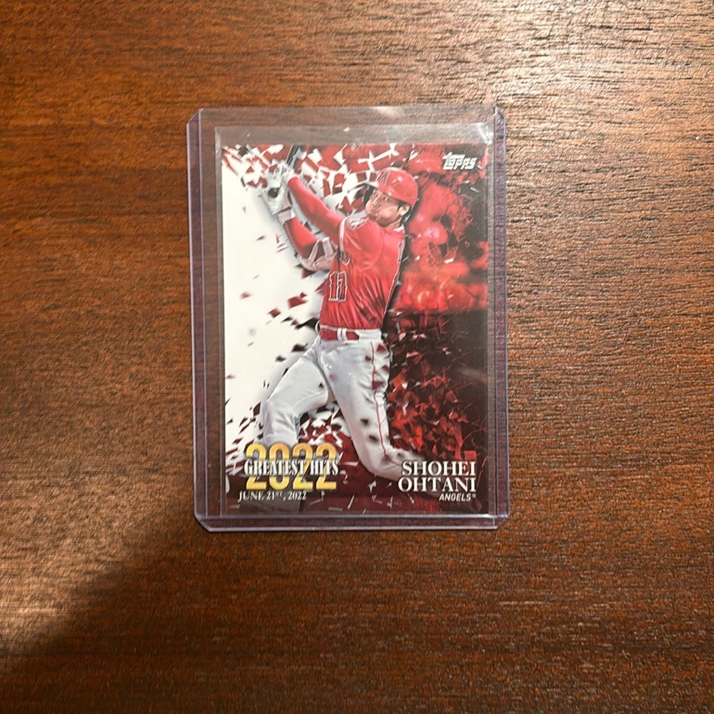 Shohei Ohtani Topps 2023 Greatest Hits Card #22GH-16